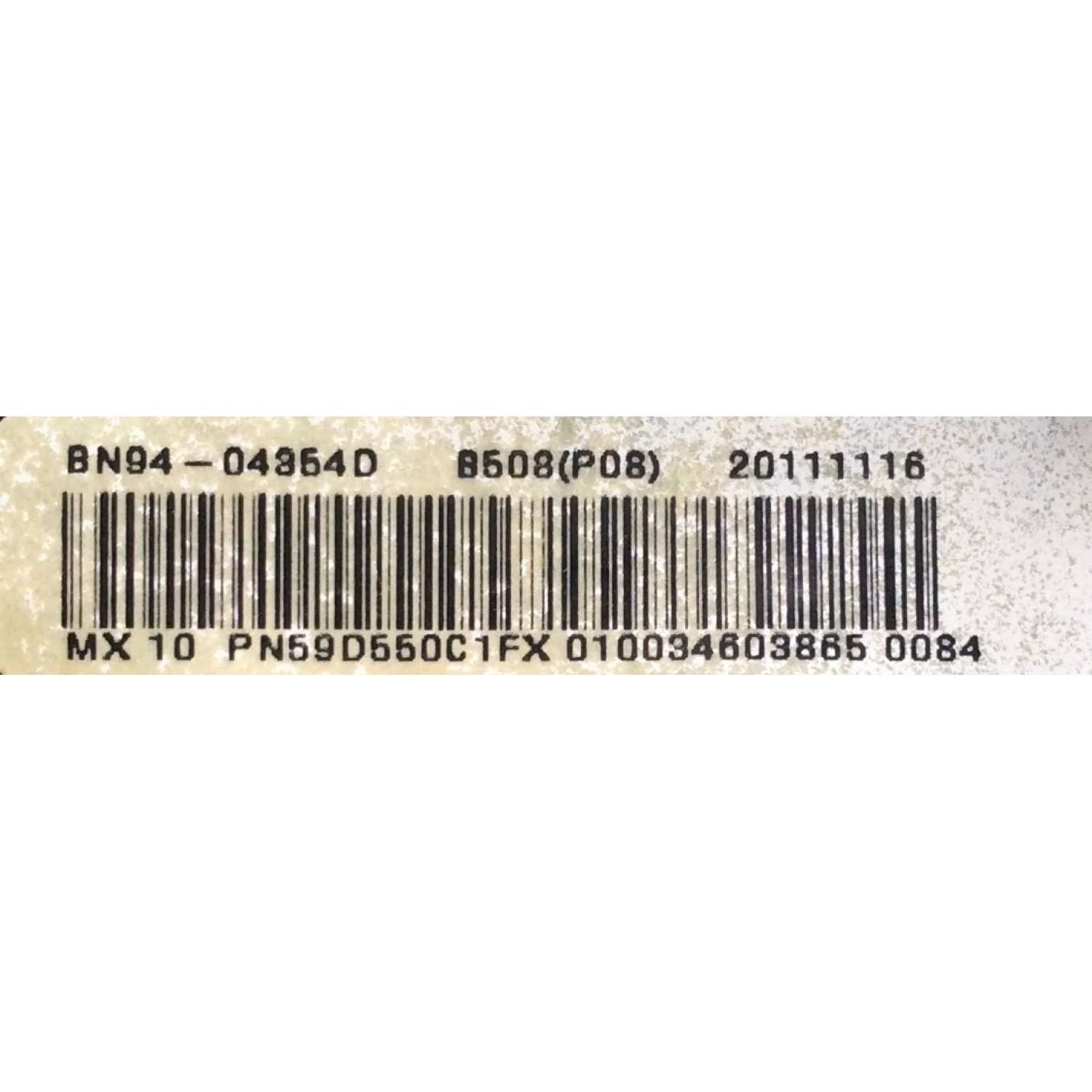 MAIN PARA TV  SAMSUNG NUMERO DE PARTE   BN94-04354D / BN41-01590B / BN97-05172A / BN41-01590A / PANEL S58FH-YB06 / MODELOS PN59D550C1FXZA Y403 / PN59D550C1F / PN59D550C1FXZA Y404 / PN59D550C1FXZA Y302 / PN59D550C1FXZA Y101 - Imagen 2